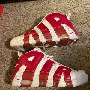 Nike Air More Uptempo “White and Red”